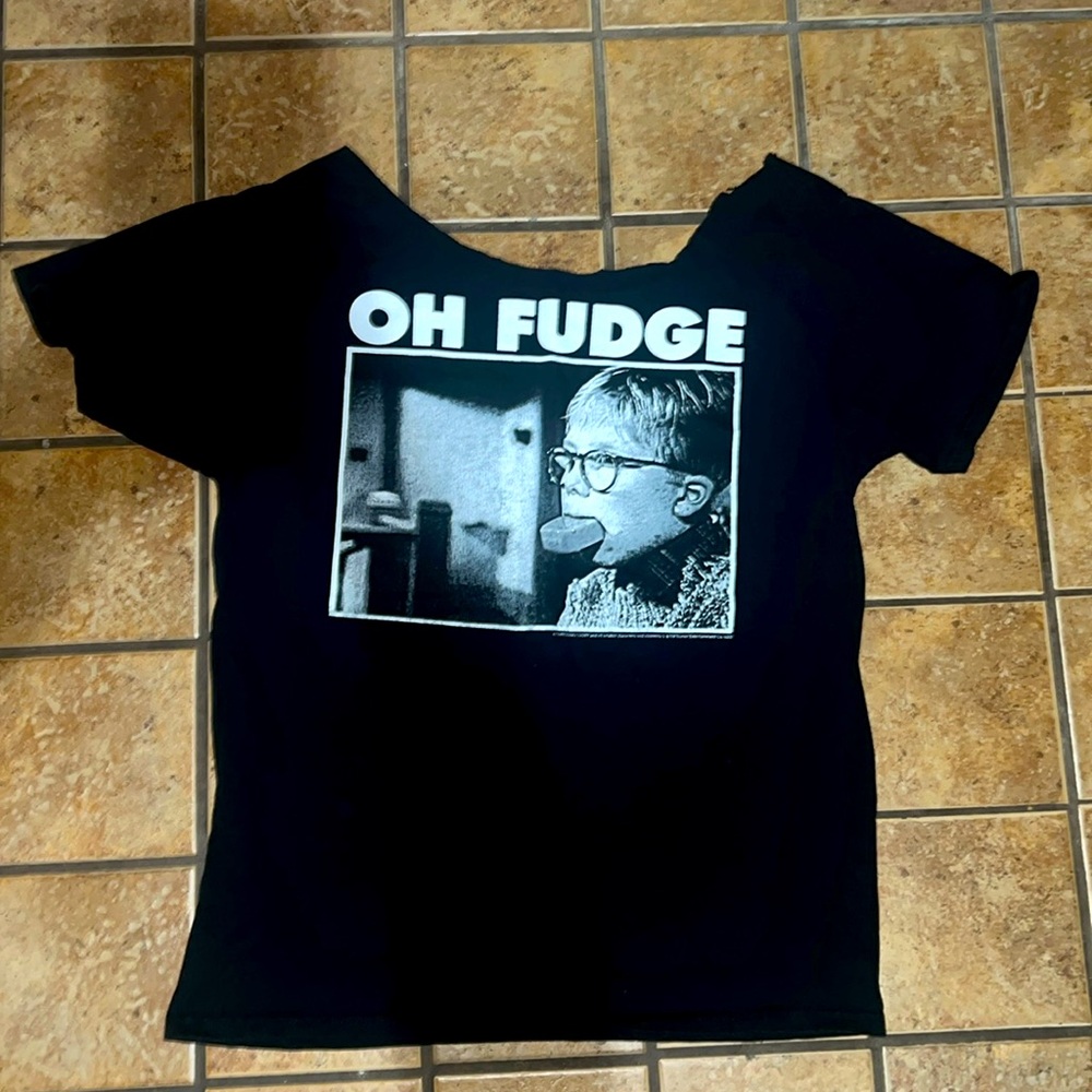 “Oh Fudge” Cut Off Tee